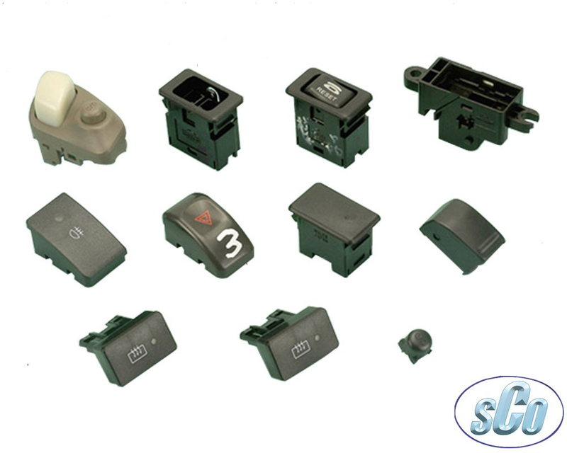 塑膠射出代工塑膠開關 塑膠按鍵